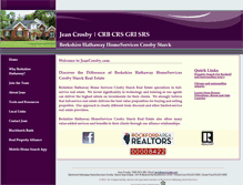 Tablet Screenshot of jeancrosby.com